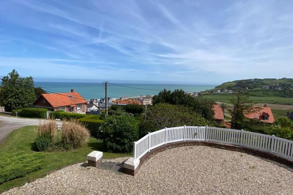 Le Grand Large Superbe Appartement Vue Sur Mer Hautot-sur-Mer Exteriör bild