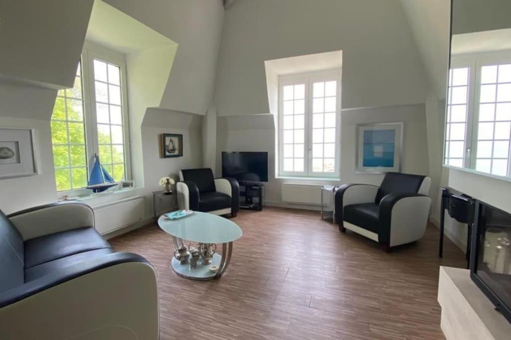 Le Grand Large Superbe Appartement Vue Sur Mer Hautot-sur-Mer Exteriör bild